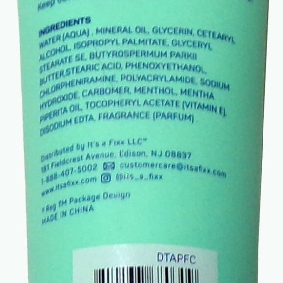 SPA SCENTIALS CHILL SMOOTHING FOOT CREAM ALOE & PEPPERMINT (Set of 2) - Picture 2 of 3